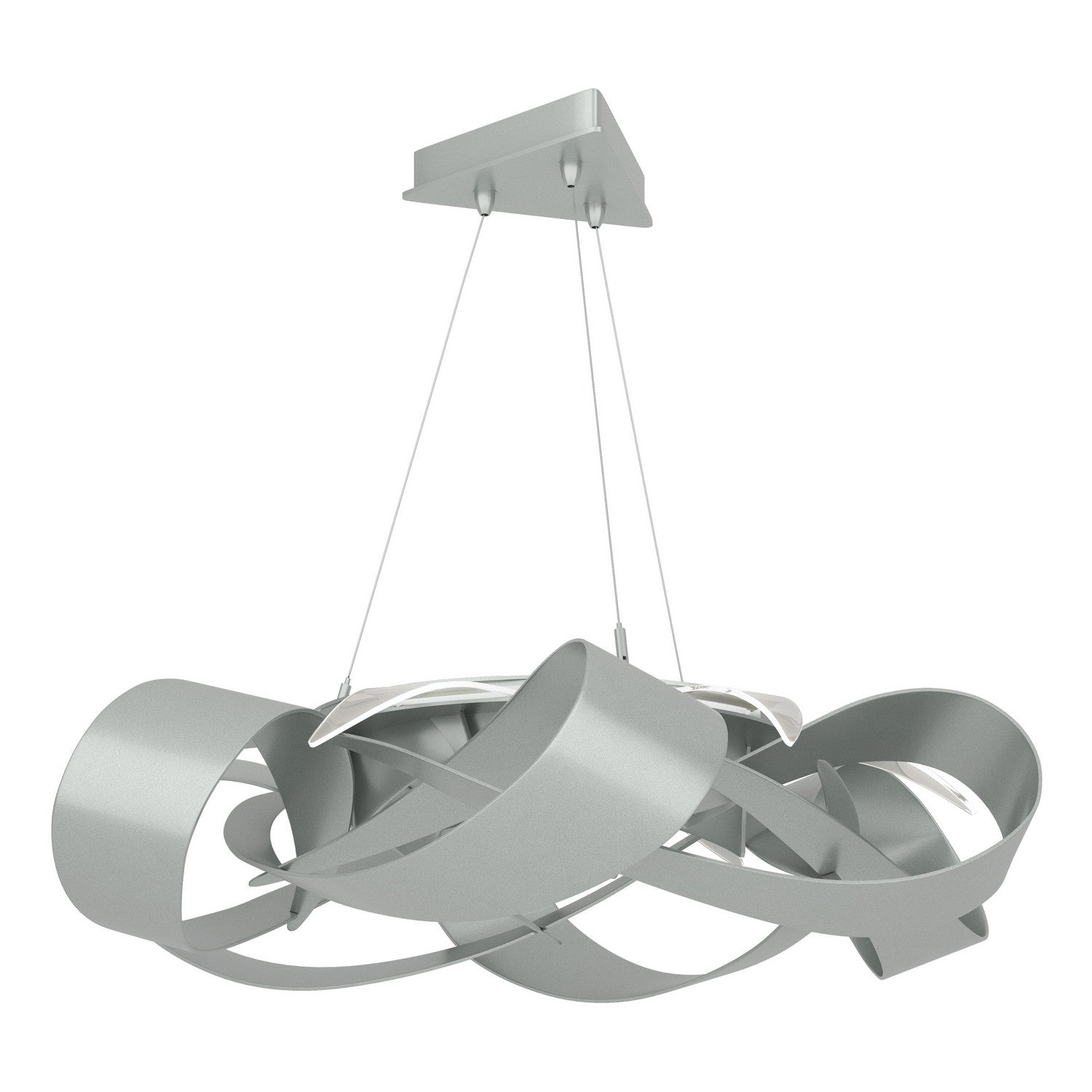 Hubbardton Forge - 136525-LED-STND-82 - LED Pendant - Flux - Vintage Platinum