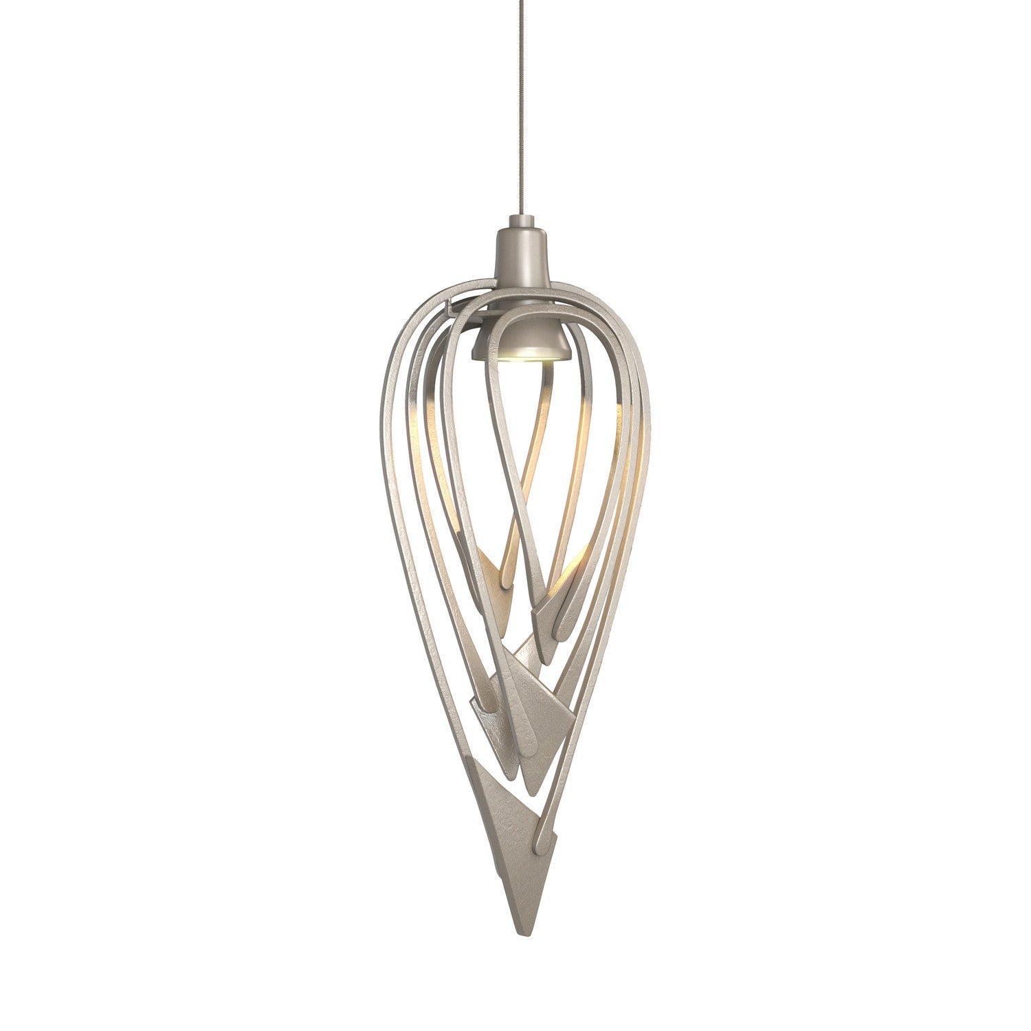 Hubbardton Forge - 161170-SKT-STND-07 - One Light Mini Pendant - Amulet - Dark Smoke