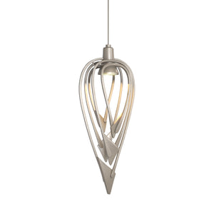 Hubbardton Forge - 161170-SKT-STND-07 - One Light Mini Pendant - Amulet - Dark Smoke