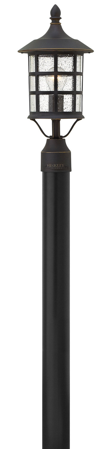 Hinkley - 1807OZ - LED Post Top/ Pier Mount - Freeport - Oil Rubbed Bronze