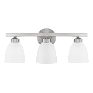 Capital Lighting - 114331BN-333 - Three Light Vanity - Jameson - Brushed Nickel