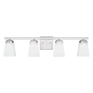 Capital Lighting - 114441BN-334 - Four Light Vanity - Baxley - Brushed Nickel