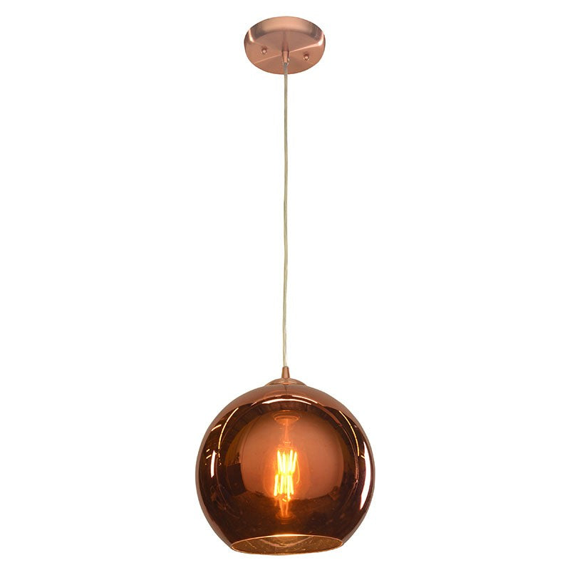 Access - 28101-BCP/CP - One Light Pendant - Glow - Brushed Copper