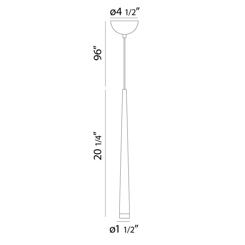 Eurofase - 28232-018 - LED Pendant - Tassone - Chrome