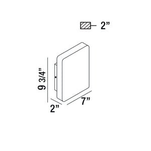 Eurofase - 28275-015 - LED Outdoor Wall Mount - Port - Marine Grey