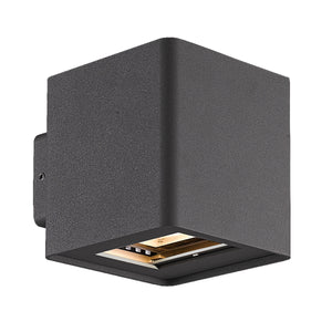 Eurofase - 28285-021 - CREST,OUTDR,LED WALLMNT,GRAPH - CREST - Graphite Grey