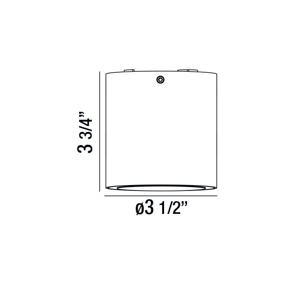 Eurofase - 28287-018 - LED Outdoor Flushmount - Sky - Marine Grey