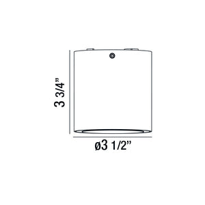 Eurofase - 28287-018 - LED Outdoor Flushmount - Sky - Marine Grey