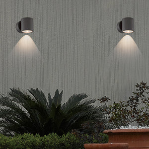 Eurofase - 28292-029 - VOLUME,OUTDR,LED WLLMNT,GRAPH - VOLUME - Graphite Grey