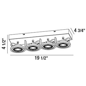 Eurofase - 29482-016 - LED Surface Mount - Vision - White