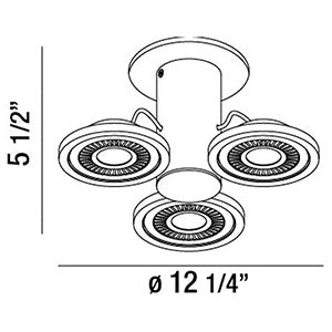 Eurofase - 29486-014 - LED Surface Mount - Vision - White/Black