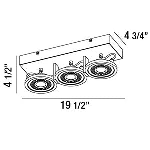 Eurofase - 29488-018 - LED Surface Mount - Vision - White/Black