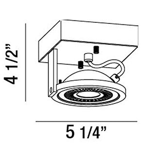 Eurofase - 29489-015 - LED Surface Mount - Vision - White/Black