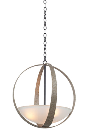 Kalco - 7096VI - Three Light Pendant - Irvine - Vintage Iron