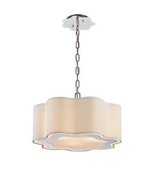 ELK Home - 1140-018 - Three Light Chandelier - Villoy - Polished Nickel