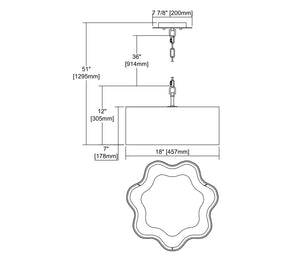 ELK Home - 1140-018 - Three Light Chandelier - Villoy - Polished Nickel