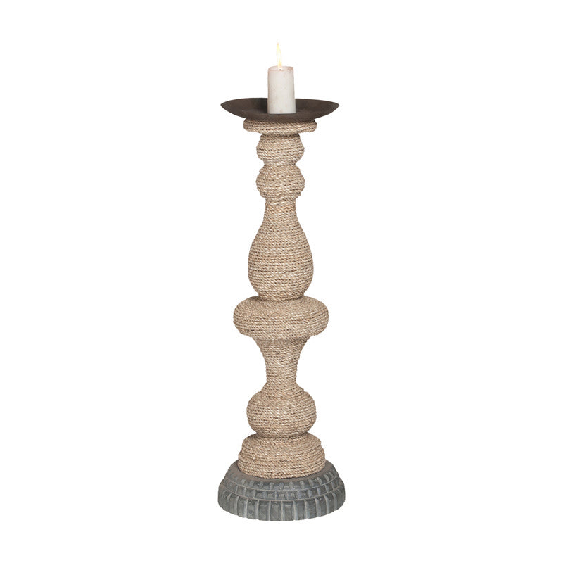 ELK Home - 301507 - Candle Stand - Lakeside - Waterfront Gray