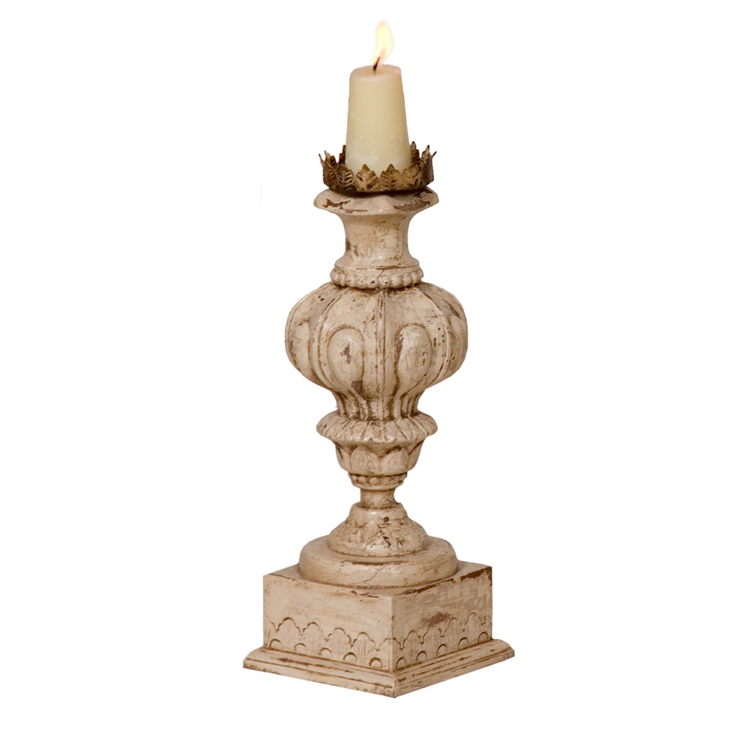 ELK Home - 307507 - Candle Stand - Carved Candle Stands - Crossroads Rosa