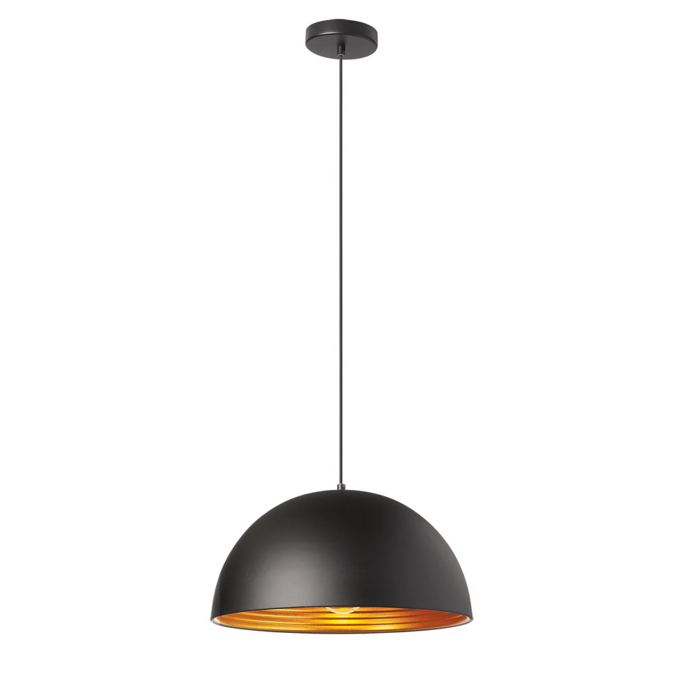 Dainolite Ltd - HKI-161LP-BK - One Light Pendant - Helsinki - Black