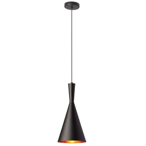 Dainolite Ltd - HKI-81P-BK - One Light Pendant - Helsinki - Black