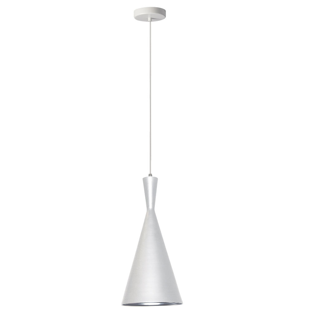 Dainolite Ltd - HKI-81P-WH - One Light Pendant - Helsinki - White