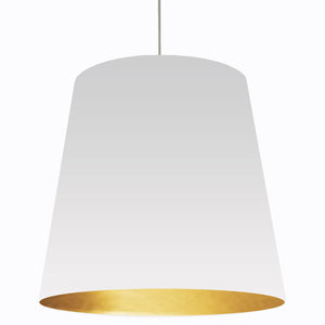 Dainolite Ltd - OD-XL-692 - One Light Pendant - Oversized Drum - White