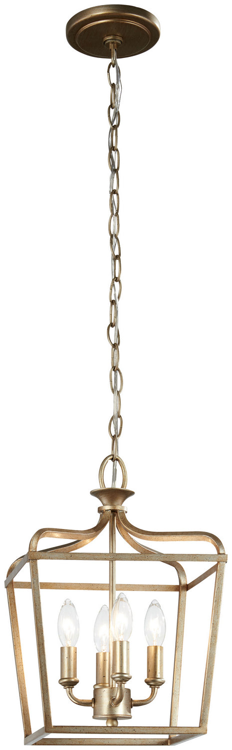 Minka-Lavery - 4445-582 - Four Light Pendant - Laurel Estate - Brio Gold