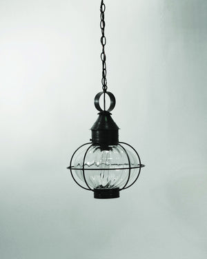 Northeast Lantern - 2542-DB-MED-OPT - One Light Hanging Lantern - Onion - Dark Brass