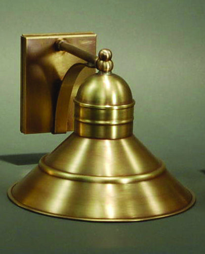 Northeast Lantern - 3421-AB-MED - One Light Wall Mount - Barn - Antique Brass