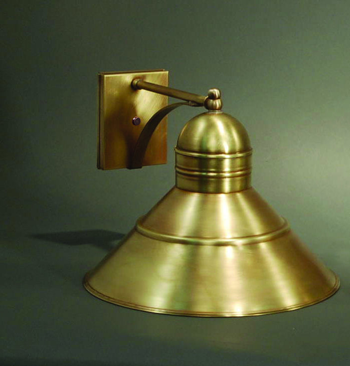 Northeast Lantern - 3441-AB-MED - One Light Wall Mount - Barn - Antique Brass