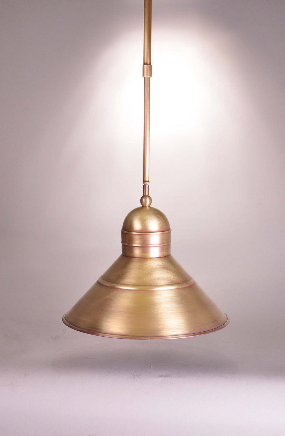 Northeast Lantern - 3442-AB-MED-AP10 - One Light Pendant - Barn - Antique Brass