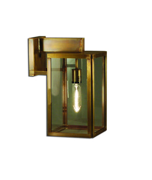 Northeast Lantern - 7517-DAB-MED-CLR - One Light Wall Mount - Midtown - Dark Antique Brass