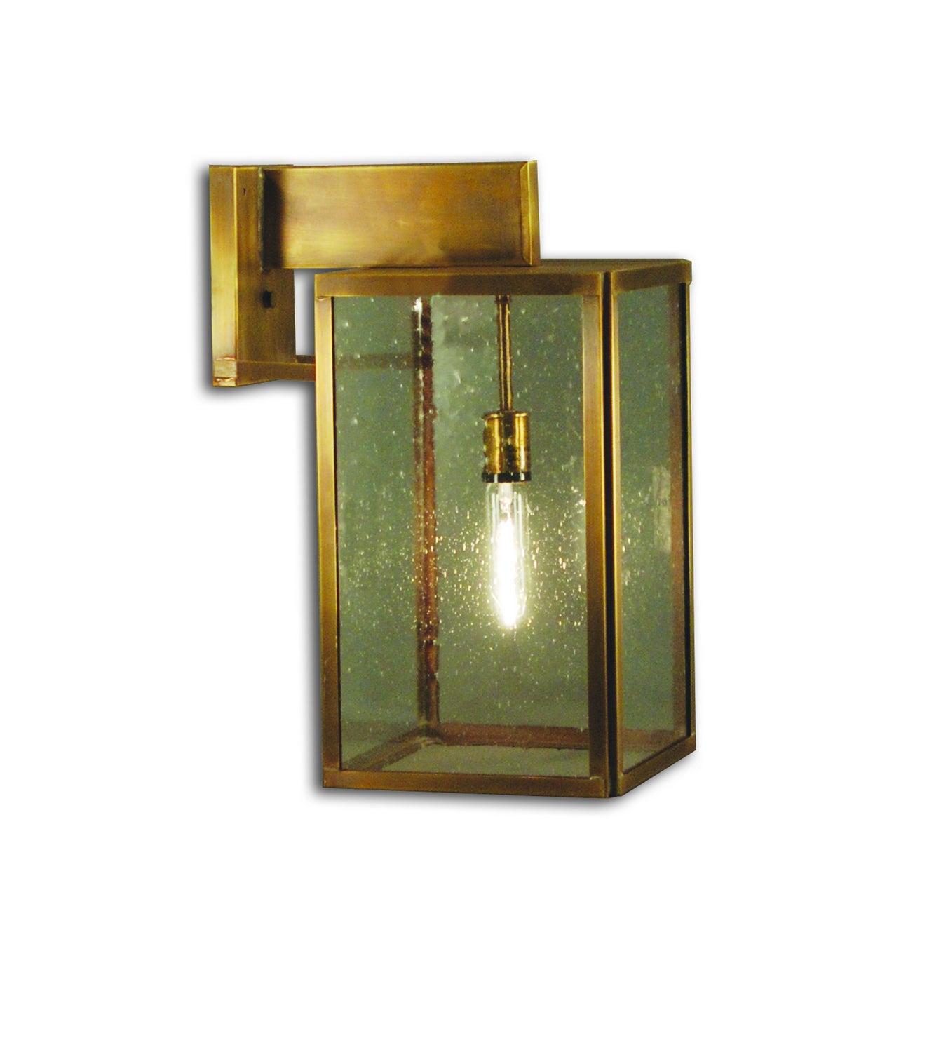 Northeast Lantern - 7527-DAB-MED-CSG - One Light Wall Mount - Midtown - Dark Antique Brass