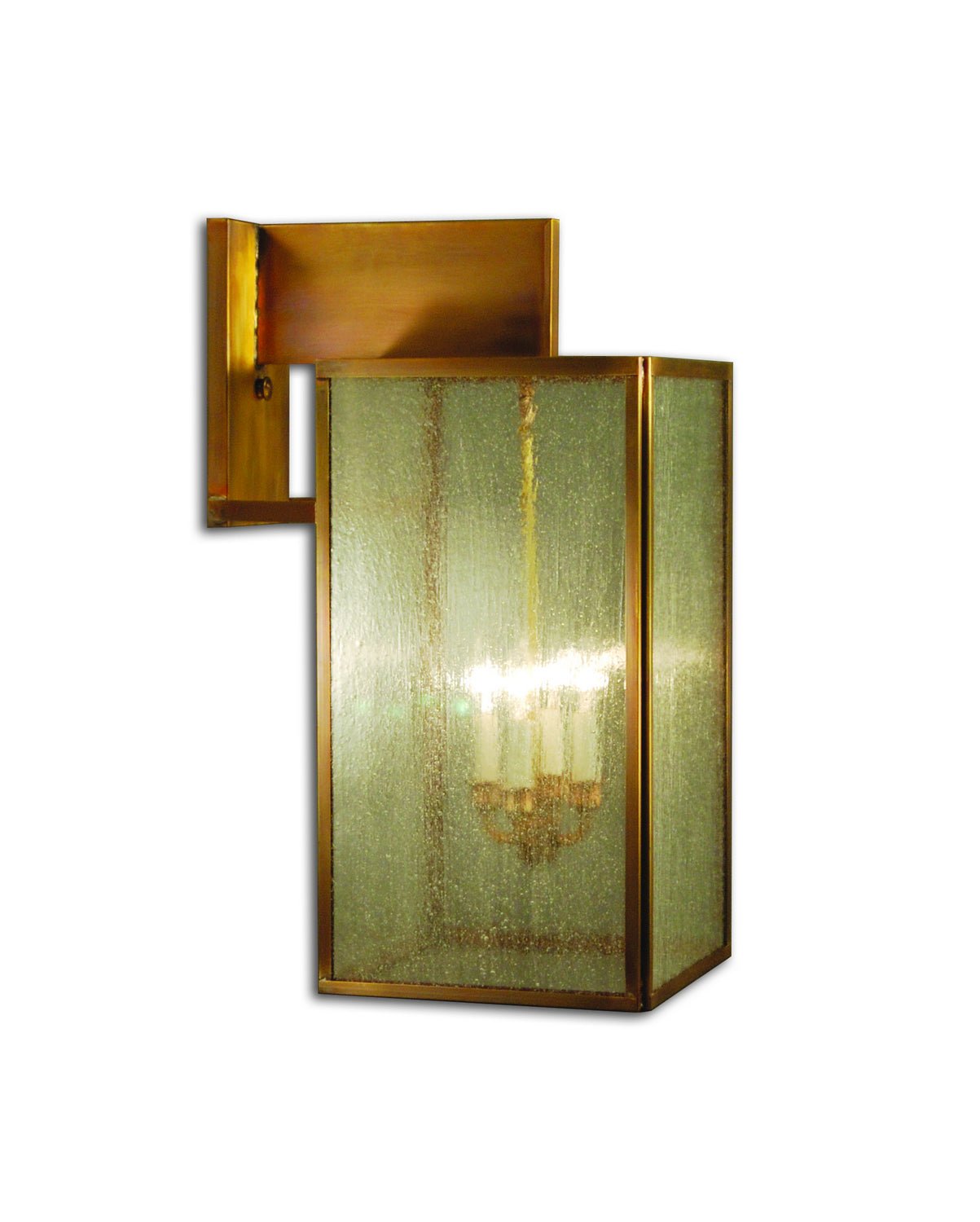 Northeast Lantern - 7547-AB-LT4-SMG - Four Light Wall Bracket - Midtown - Antique Brass