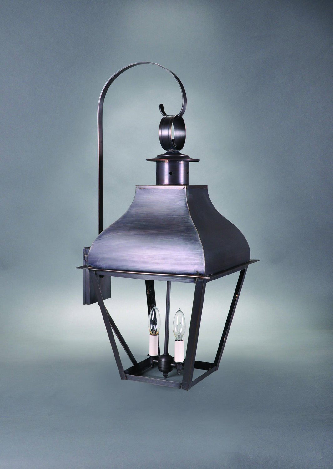 Northeast Lantern - 7647-DAB-LT2-CLR - Two Light Wall Mount - Stanfield - Dark Antique Brass