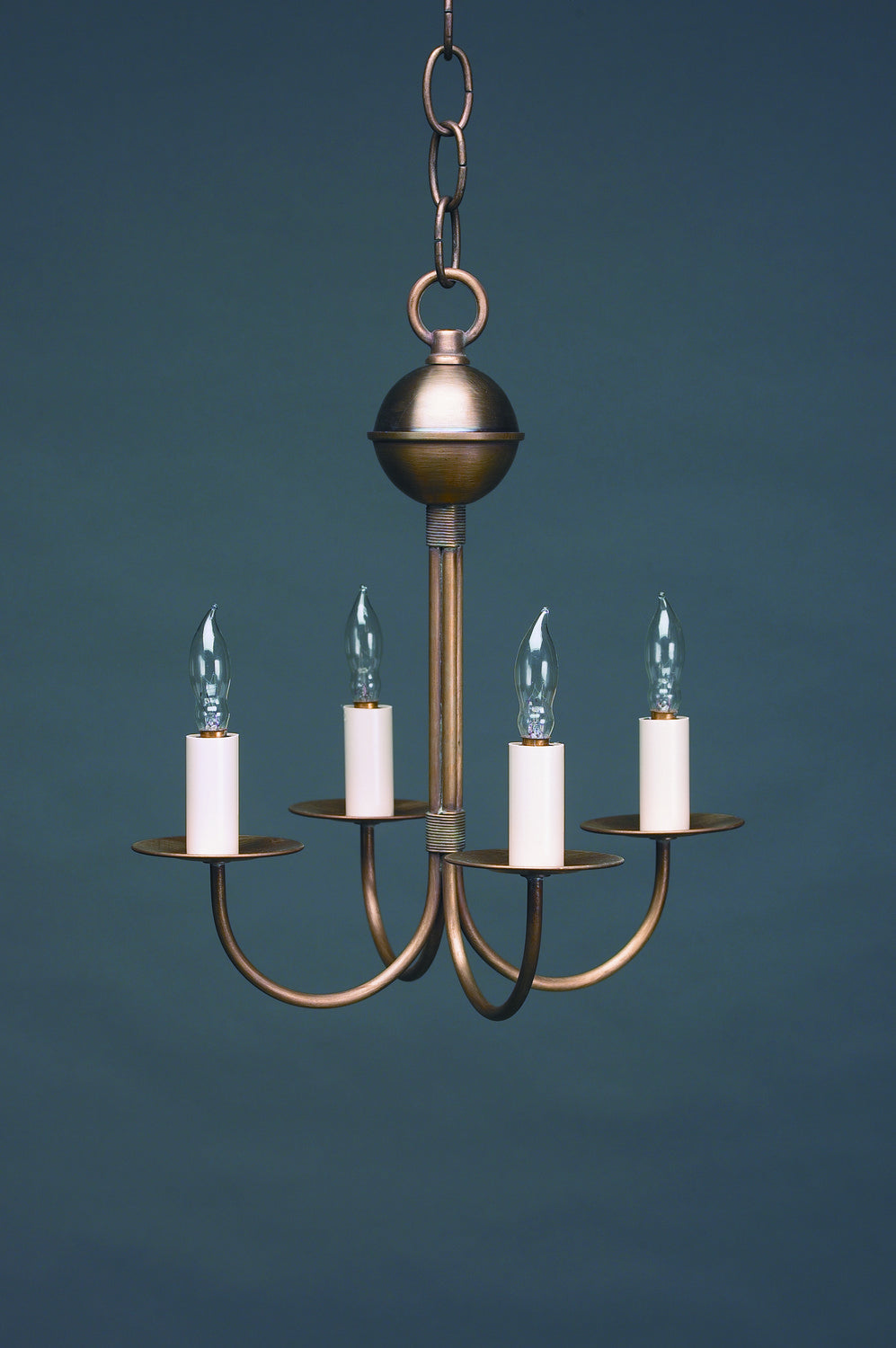 Northeast Lantern - 904-AB-LT4 - Four Light Hanging Lantern - Chandelier - Antique Brass