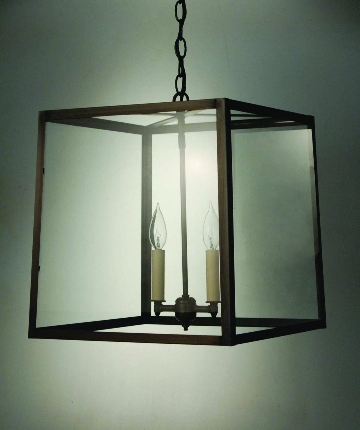 Northeast Lantern - ST1415-DB-LT2-CLR - Two Light Hanging Lantern - Foyer - Dark Brass