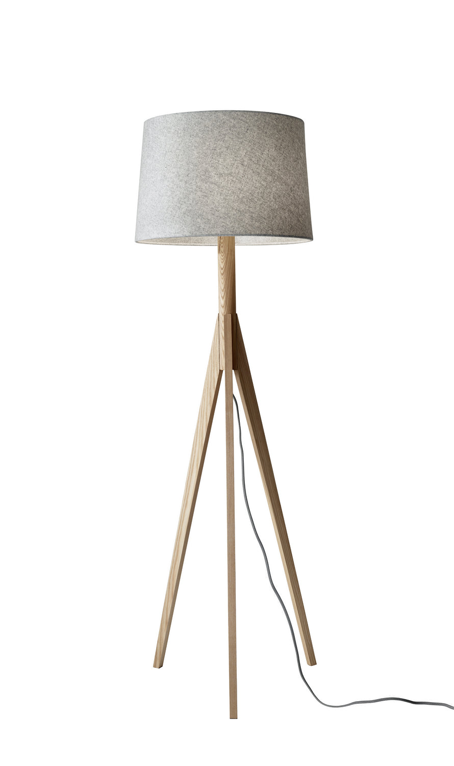 Adesso Home - 3208-12 - Floor Lamp - Eden - Natural Ash Wood