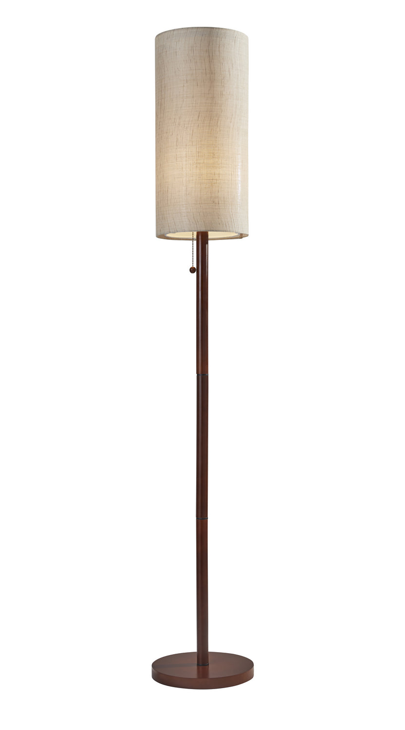 Adesso Home - 3338-15 - Floor Lamp - Hamptons - Walnut Wood