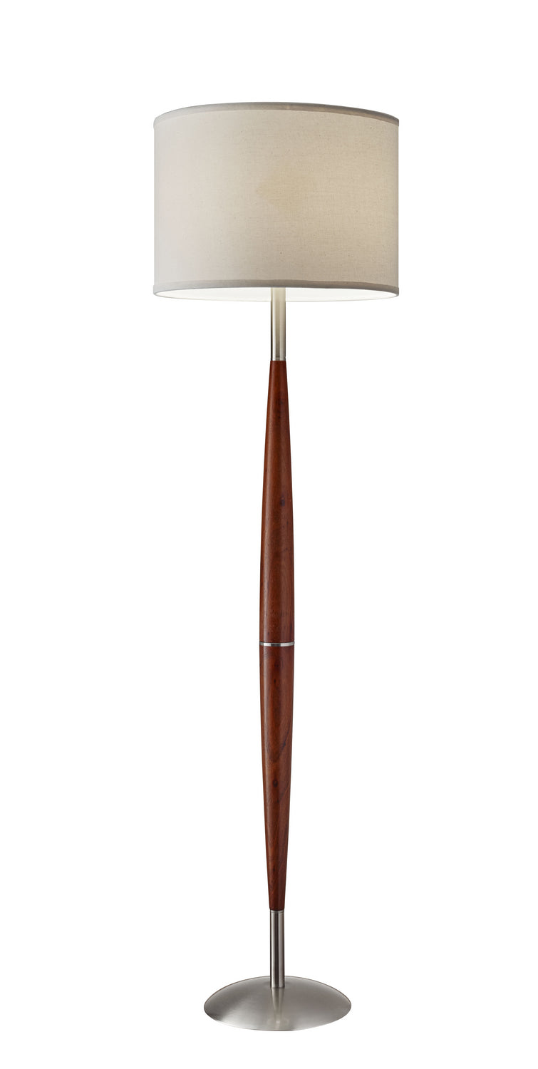 Adesso Home - 3341-13 - Floor Lamp - Hudson - Brushed Steel