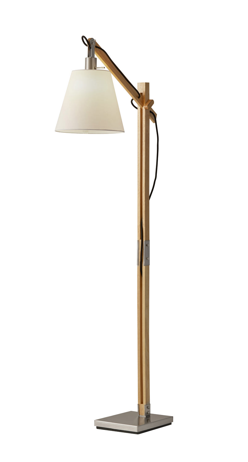 Adesso Home - 4089-12 - Floor Lamp - Walden - Brushed Steel