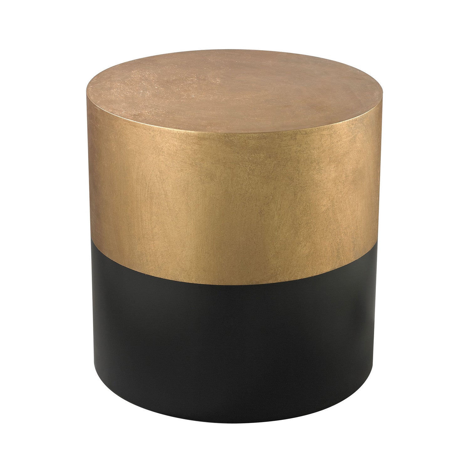 ELK Home - 114-121 - Accent Table - Draper - Antique Gold Leaf