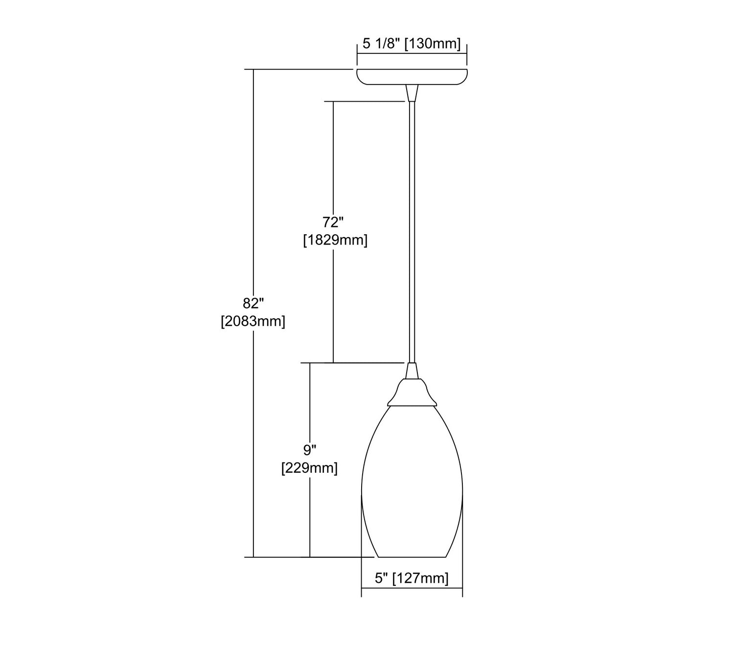 ELK Home - 10444/1-LED - LED Mini Pendant - Capri - Satin Nickel