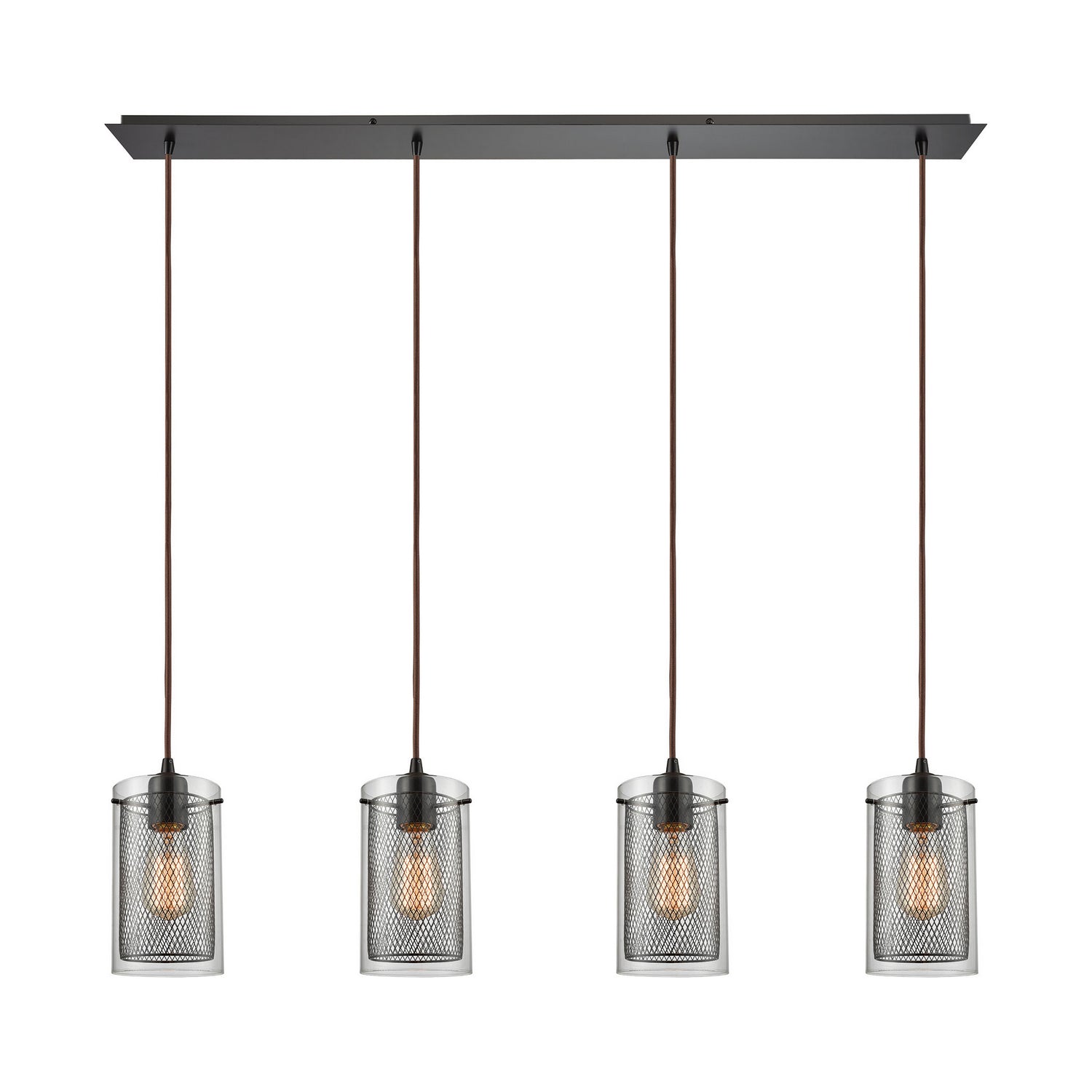 ELK Home - 10448/4LP - Four Light Pendant - Brant - Oil Rubbed Bronze