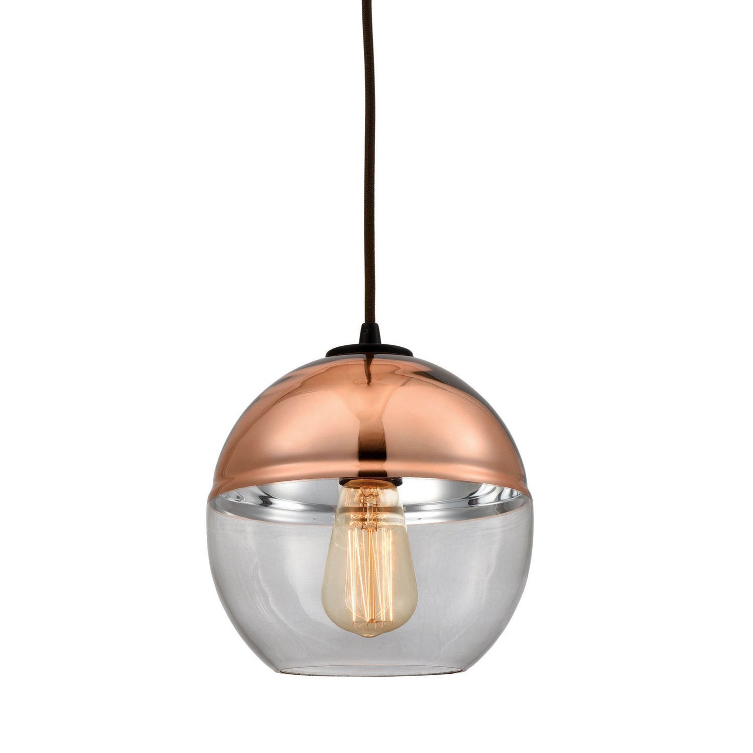 ELK Home - 10490/1 - One Light Pendant - Revelo - Oil Rubbed Bronze