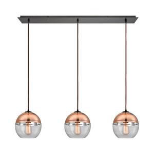 ELK Home - 10490/3LP - Three Light Pendant - Revelo - Oil Rubbed Bronze