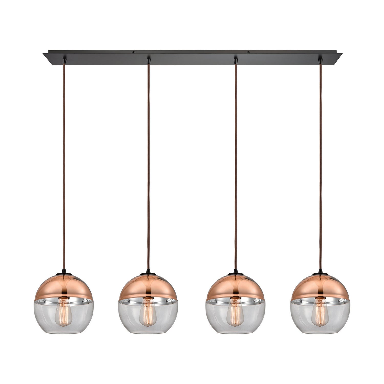 ELK Home - 10490/4LP - Four Light Pendant - Revelo - Oil Rubbed Bronze