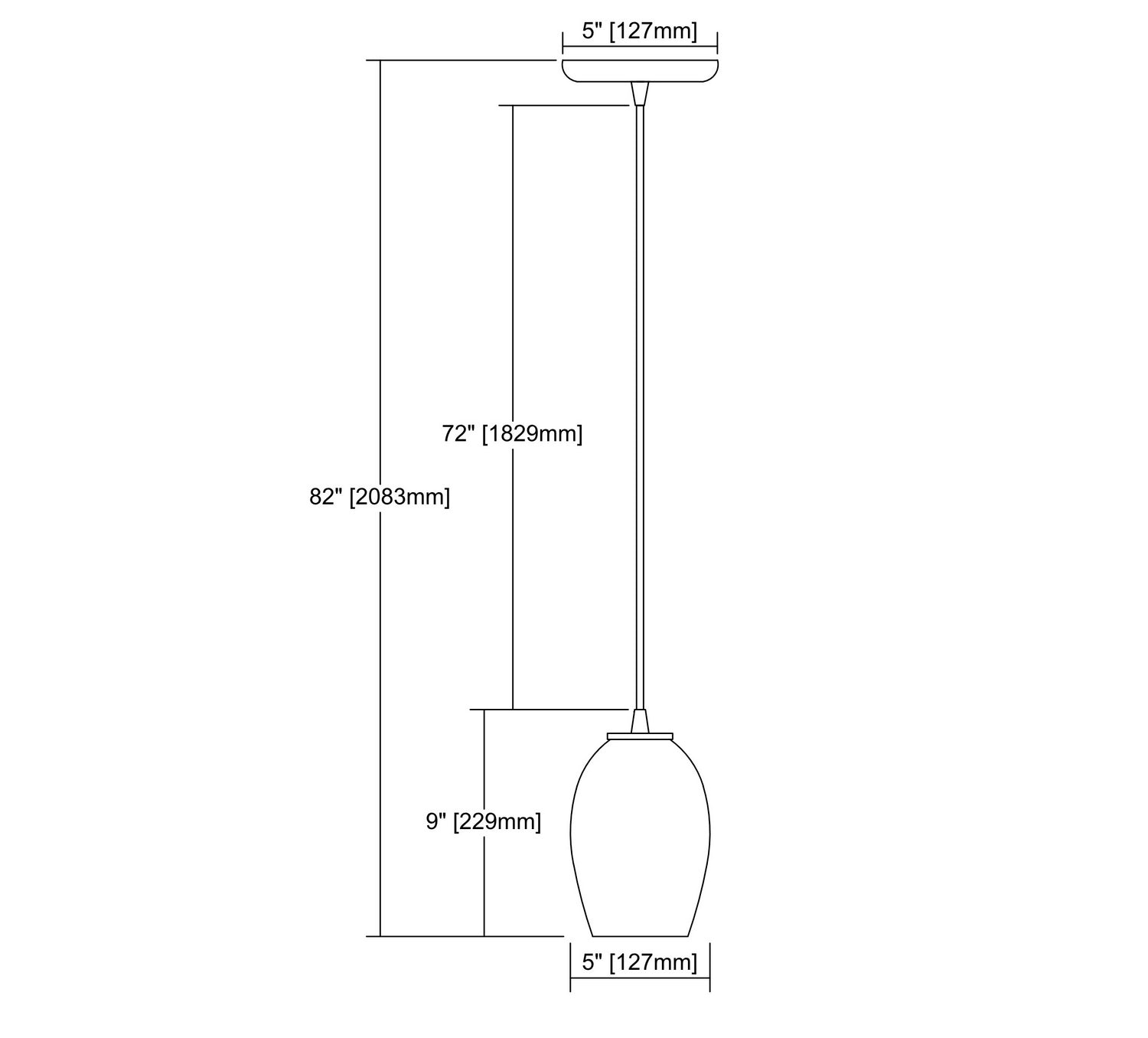 ELK Home - 10506/1 - One Light Mini Pendant - Illusions - Satin Nickel