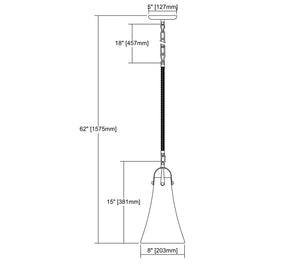 ELK Home - 10651/1-LED - LED Mini Pendant - Hand Formed Glass - Oil Rubbed Bronze