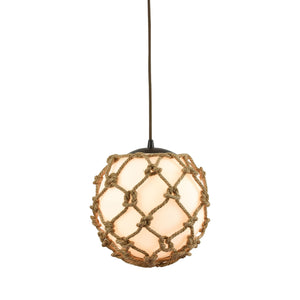 ELK Home - 10710/1 - One Light Mini Pendant - Coastal Inlet - Oil Rubbed Bronze